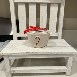 2024 RaeDunn candy cane measuring cups NWT